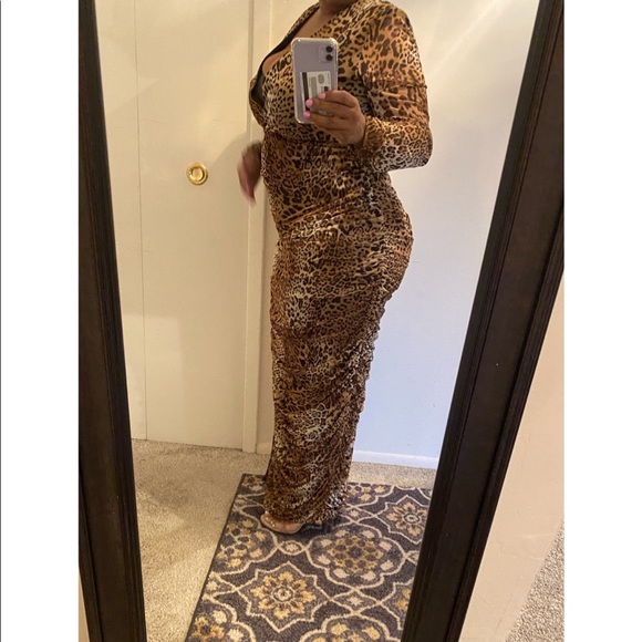 Leopard print dress - Picture 4 of 5